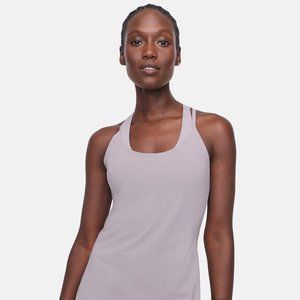 Outdoor Voices Exercise Dress + Bra SET Earl Grey